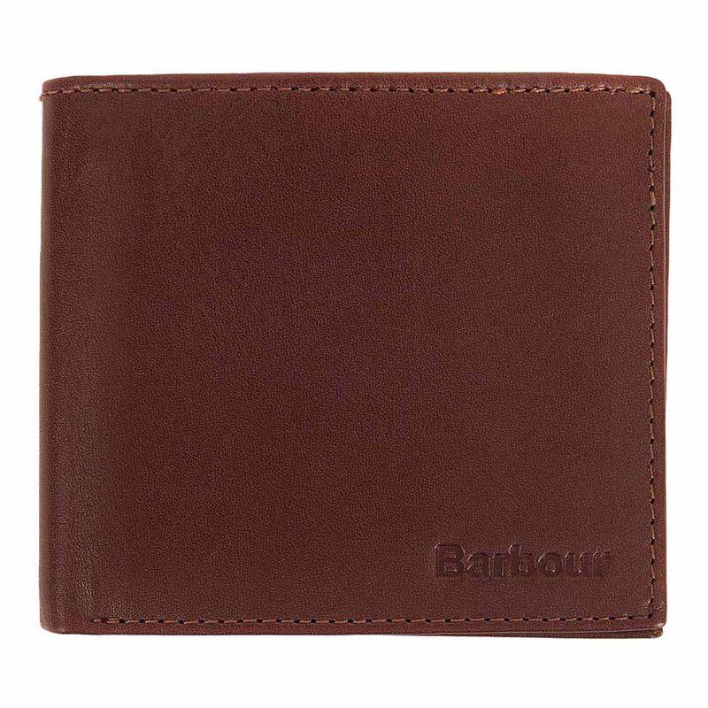 Barbour Colwell Leather Billfold Wallet image number 0